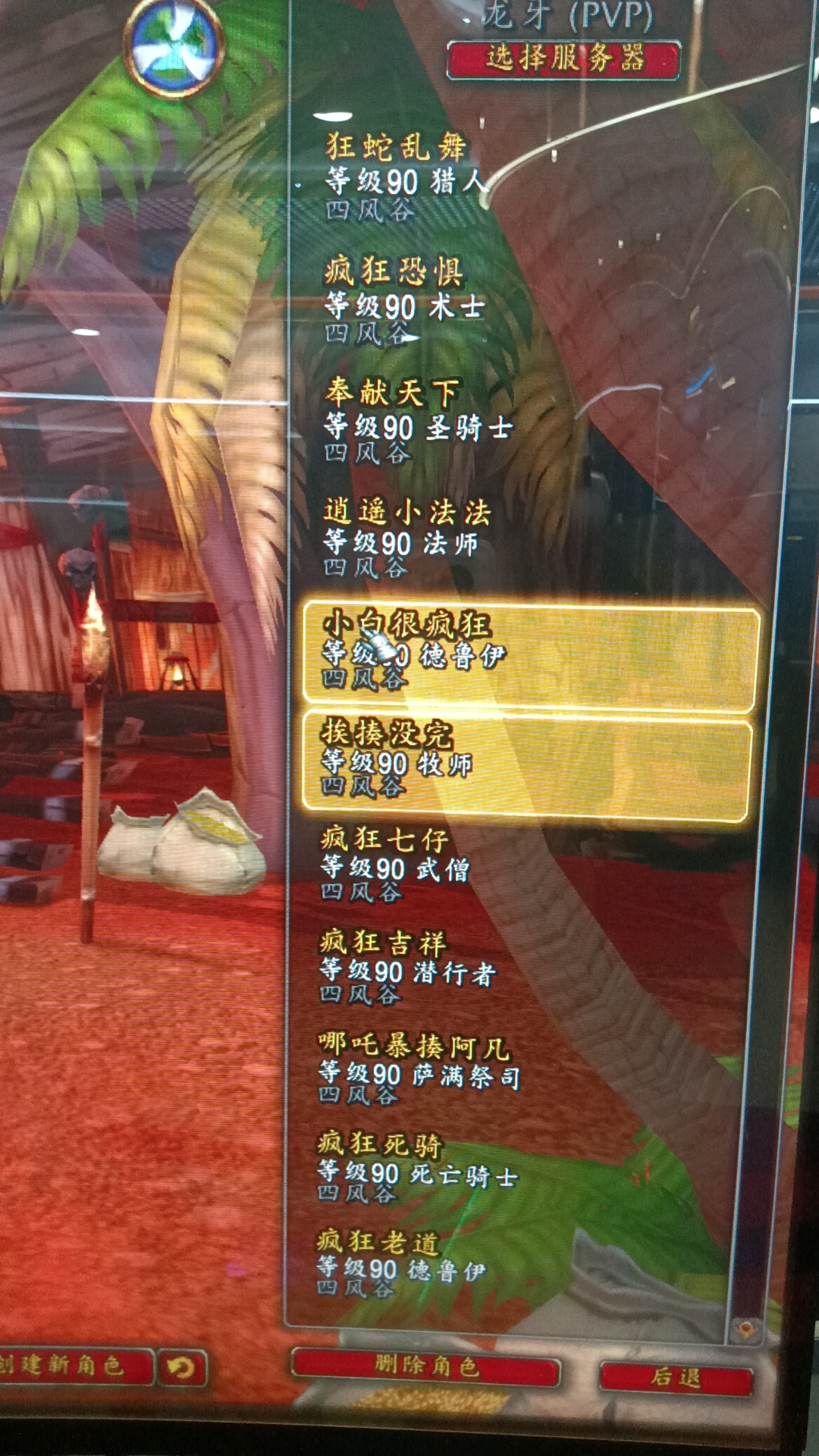 14个90级1个87级盗贼SPVZGCA2...